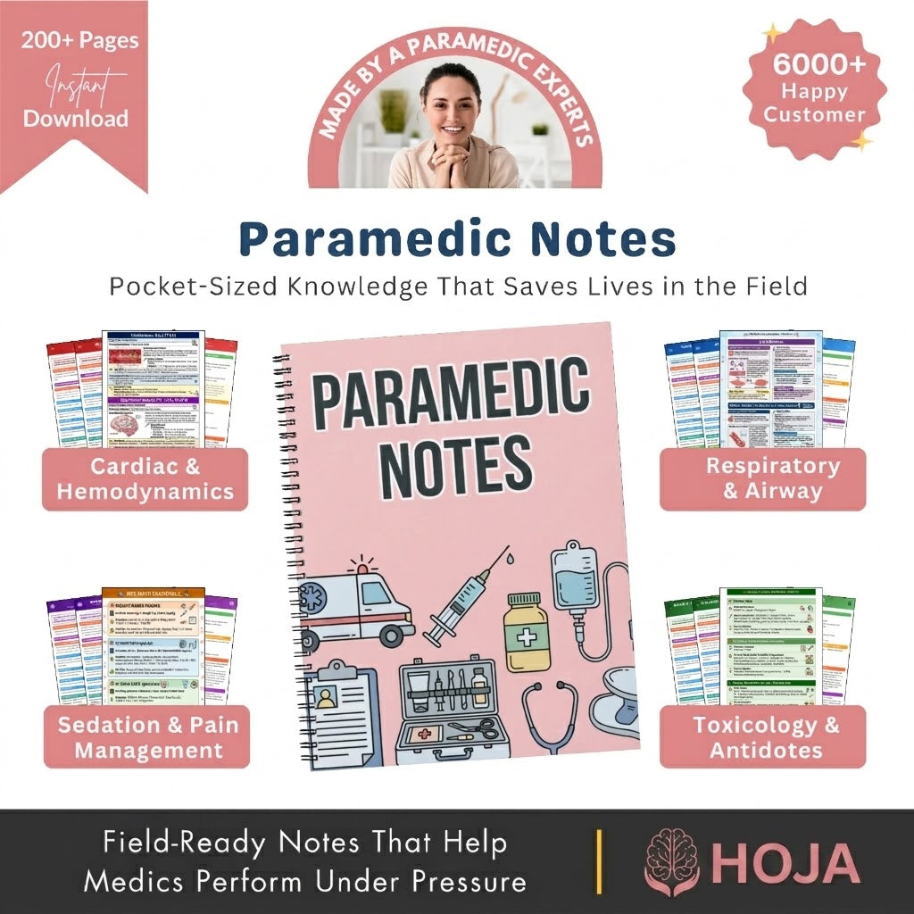 Paramedic & EMS Meds Workbook (FREE TODAY)